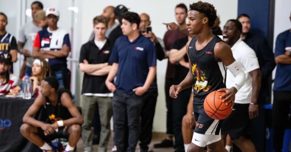 Bronny James’ Public Love Note to Girlfriend Sparks Debate on Priorities