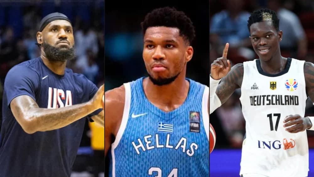 LeBron James, Giannis Antetokounmpo, Dennis Schroder to Carry Flags at 2024 Paris Olympics