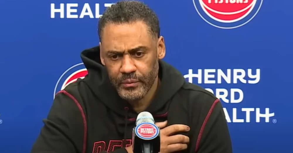 Confrontation of Pistons’ GM Troy Weaver: Responding to Heckling Fan