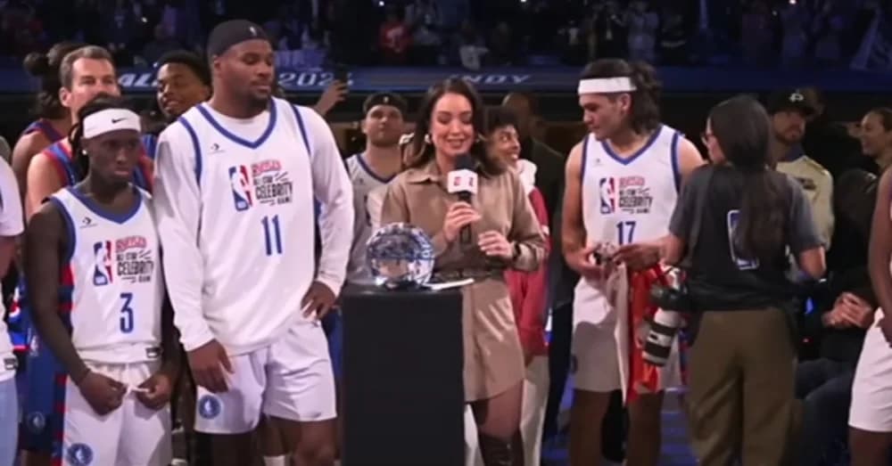 Micah Parsons Leads Team Shannon to Victory in 2024 Ruffles NBA All-Star Celebrity Game