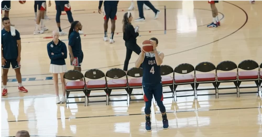 Steph Curry Embraces Selfless Role Amid Limited Team USA Scoring Opportunities