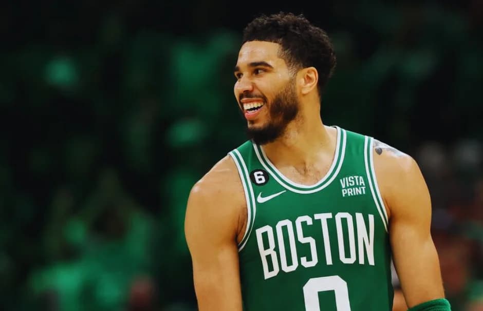 Celtics’ Kristaps Porziņģis Revels in Playing Alongside Jayson Tatum