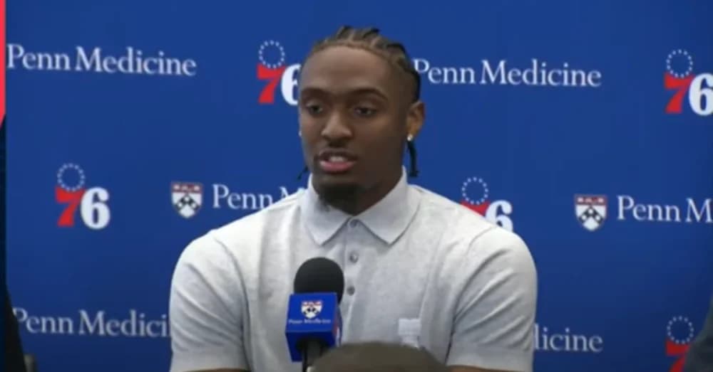 Jacked Tyrese Maxey Forces NBA Drug Test Amid Social Media Frenzy