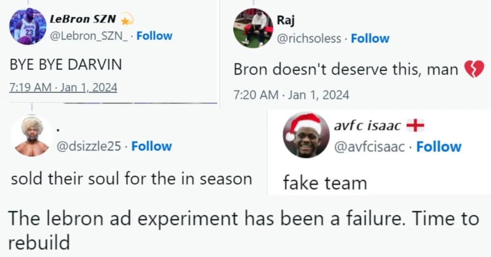 Lakers’ Struggles Continue: Fans React to 20-Point Loss Against Pelicans