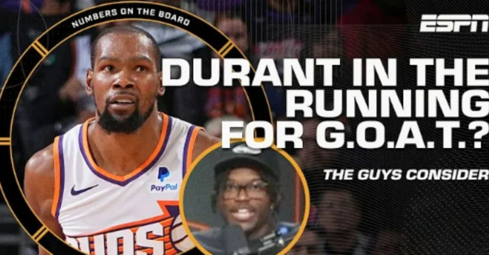 Kevin Durant Makes Bold Claim: Believes He Should Be in NBA GOAT Conversation