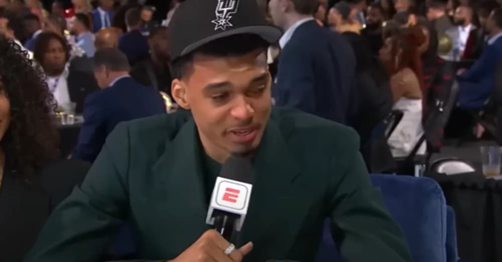 Controversy Erupts as NBA Slaps Victor Wembanyama with Hefty Fine for Celebratory Ball Toss!