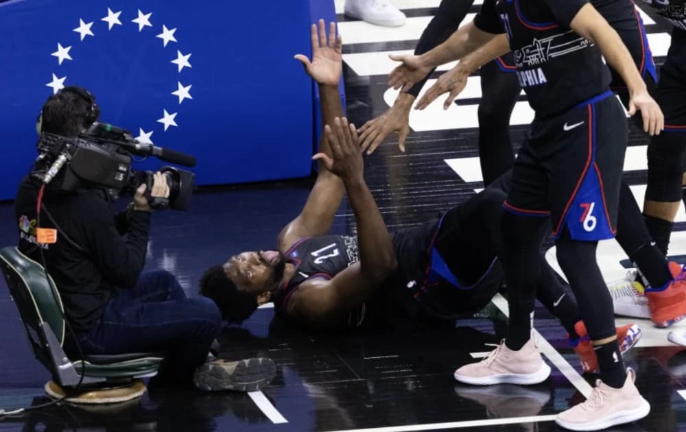 Joel Embiid Fined $35000 for His D-Generation X Celebration
