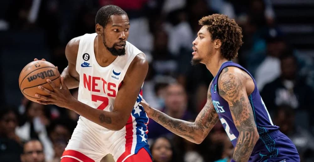Kevin Durant Stars with 27 Points as Nets Defeats Hornets in a Nail-Biter 98-94
