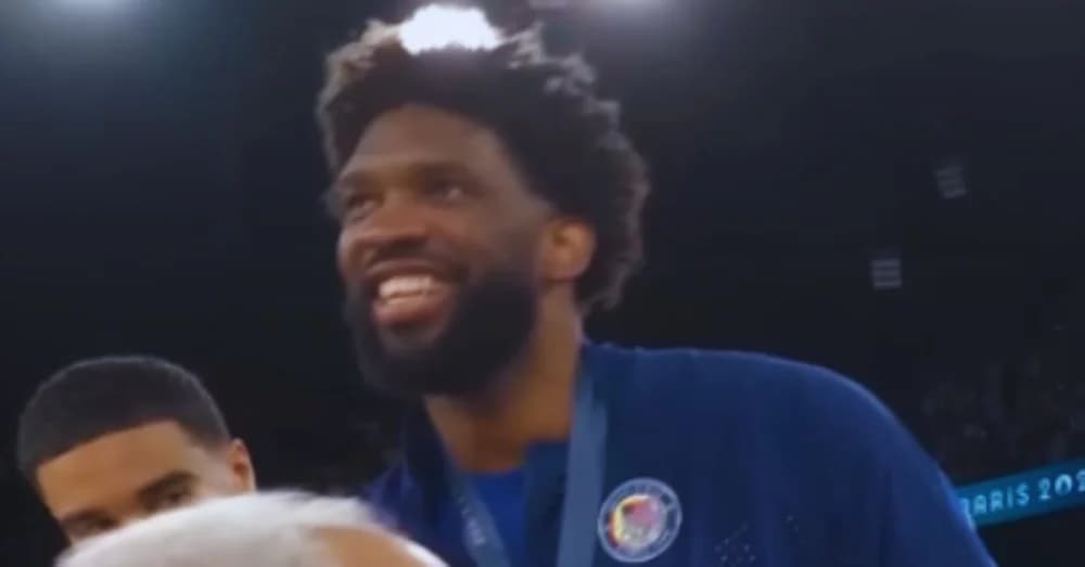 Joel Embiid Wins First Gold Medal with Team USA