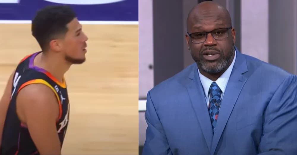Feud on Foot: NBA Stars Devin Booker and Shaquille O’Neal Spar Over Sneaker Popularity