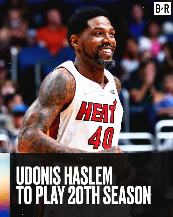 NBA Veteran Udonis Haslem is Returning for his 20th and Final Season