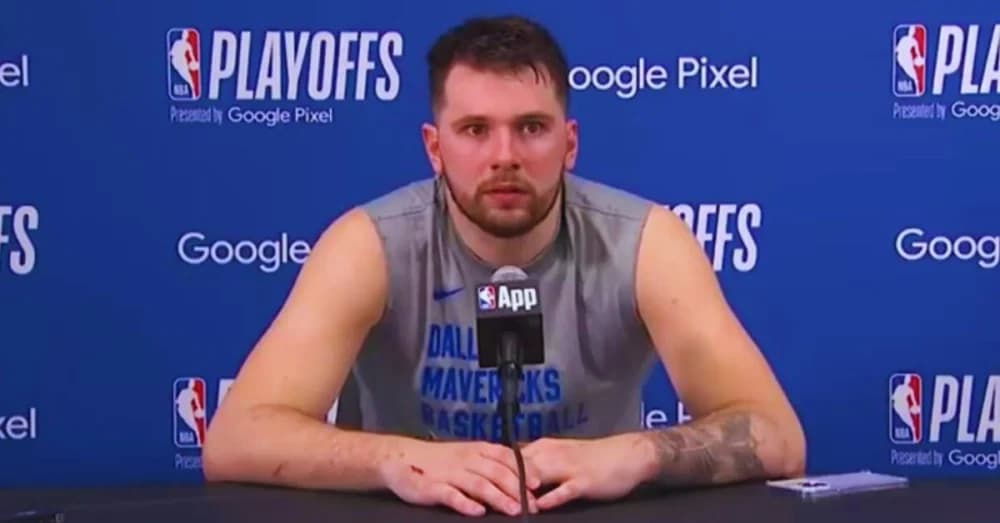 Luka Dončić’s Press Conference Interrupted by Moans