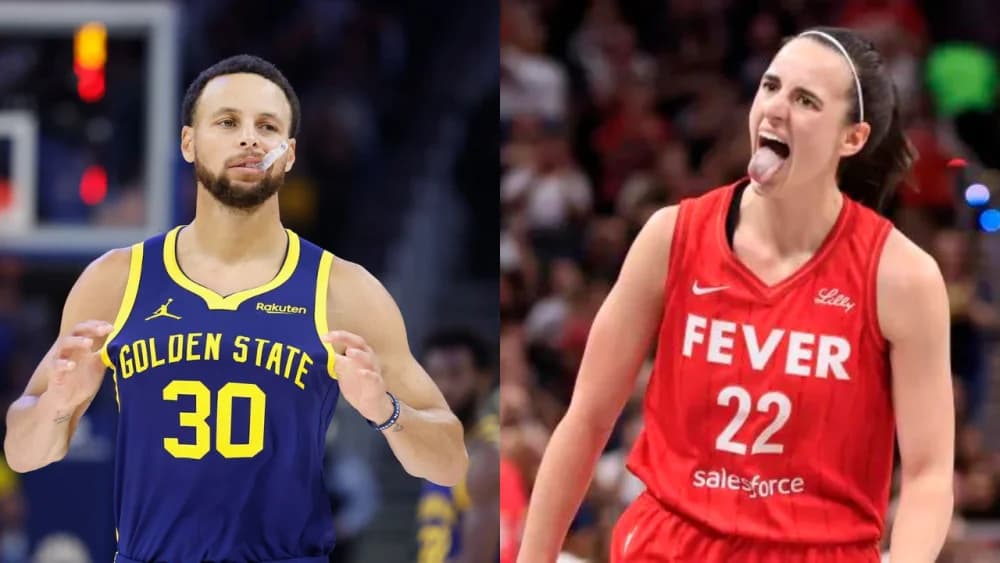 Caitlin Clark Joins Elite Company: Matches Rookie Feat of Steph Curry and Michael Jordan