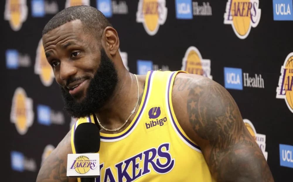 LeBron James NBA’s 21st Year Lakers Media Day Theme Was Passing the Torch and Sharing the Load