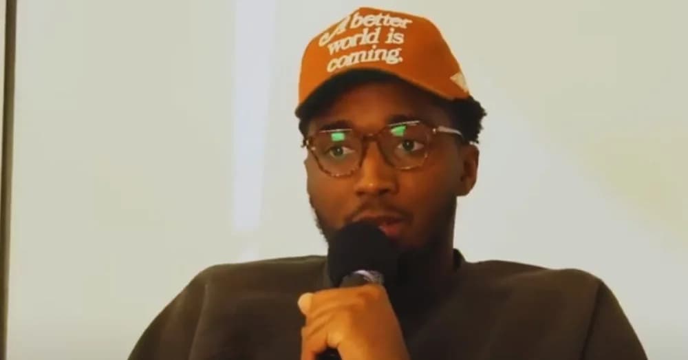 Donovan Mitchell Meets His Childhood Hero, Tobey Maguire