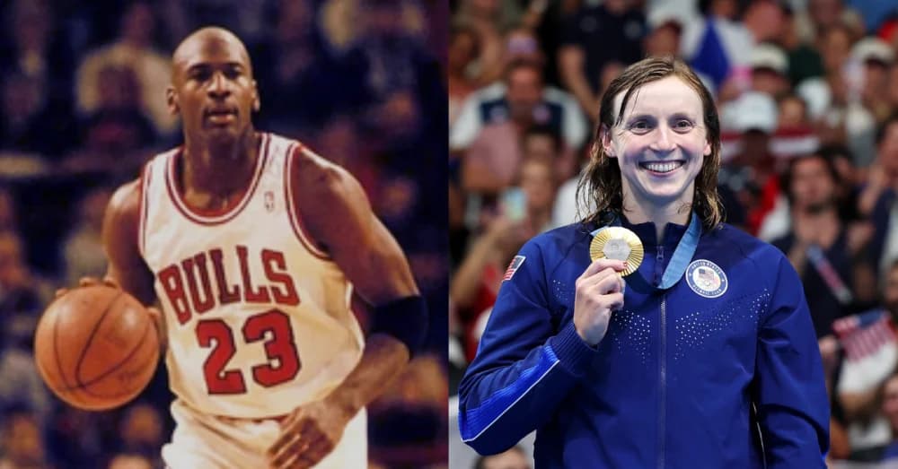 Katie Ledecky and Michael Jordan: The Untold Story Behind the Viral Photo