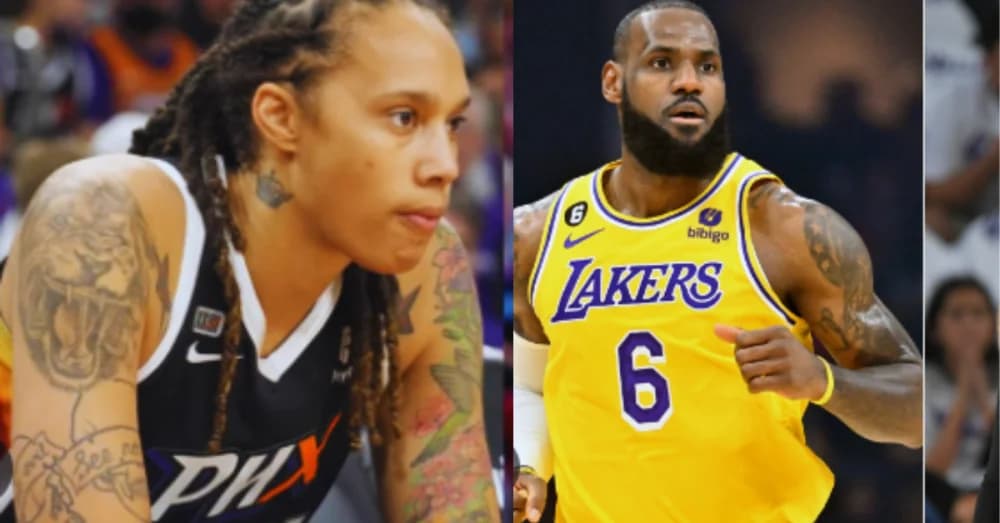 LeBron James Upstaged by Brittney Griner in Olympic Photo: Fans React with Amusement and Support