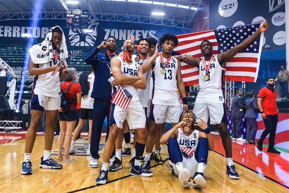 The US Wins U18 Americas Championship Gold Outclassing Brazil