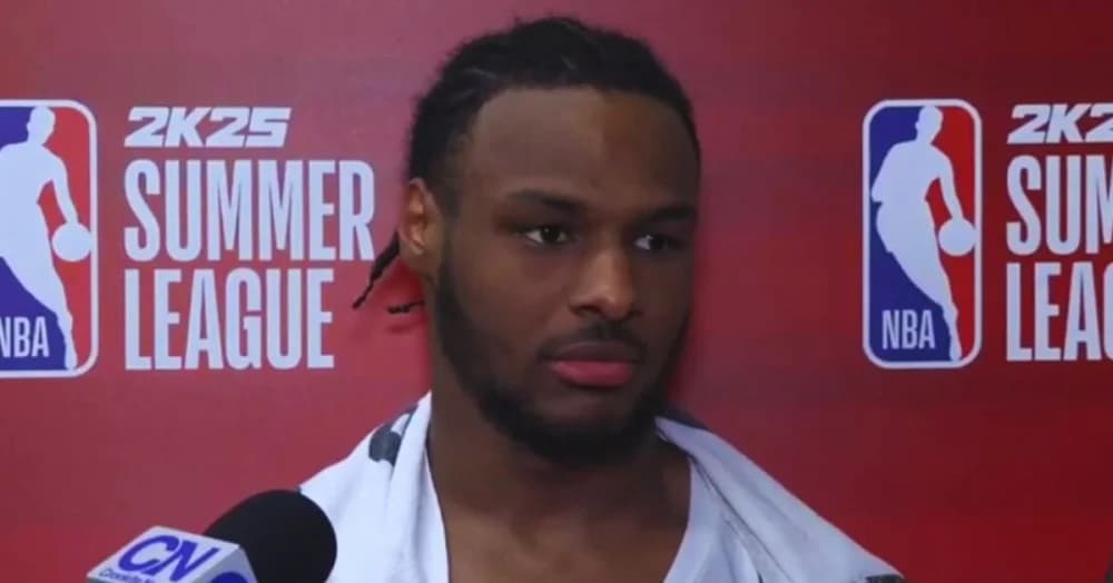 Bronny James Admits to ‘Slump’ Amid Lakers’ Summer League Struggles