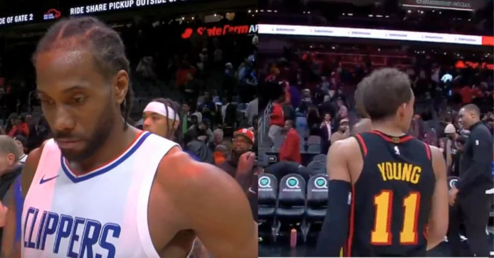 Kawhi Leonard and Young:NBA Players of the Week