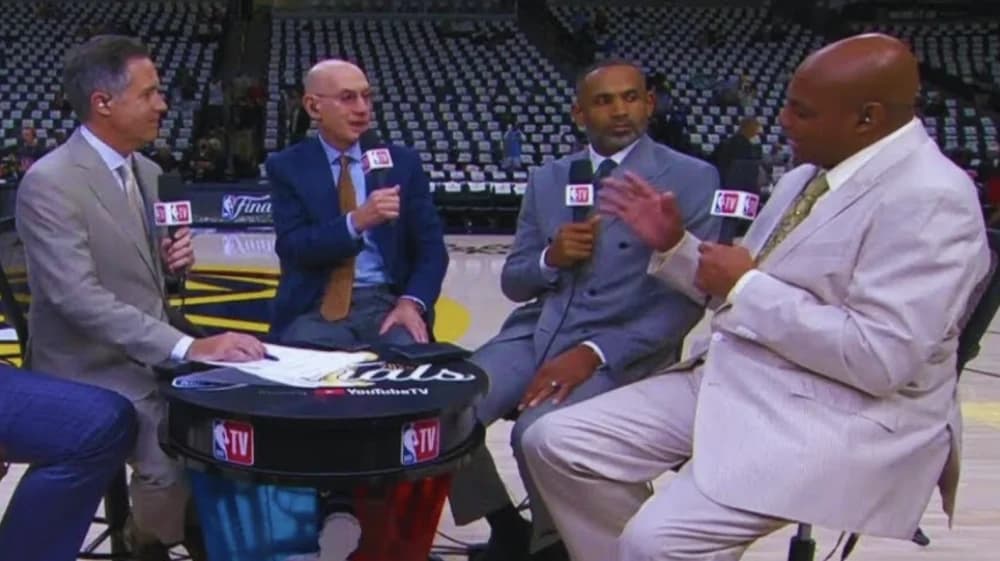 Charles Barkley Confronts Adam Silver About ‘Concerning’ NBA Domestic Violence Cases