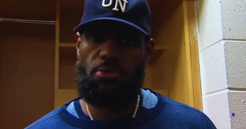 LeBron James Points Finger at Fishy Business